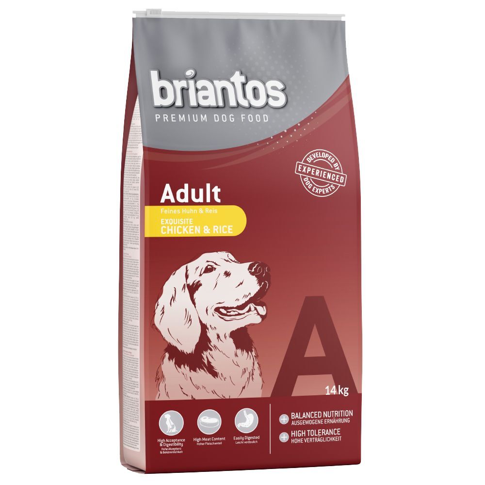 briantos 3kg Adult, poulet & riz Briantos - Croquettes pour Chien