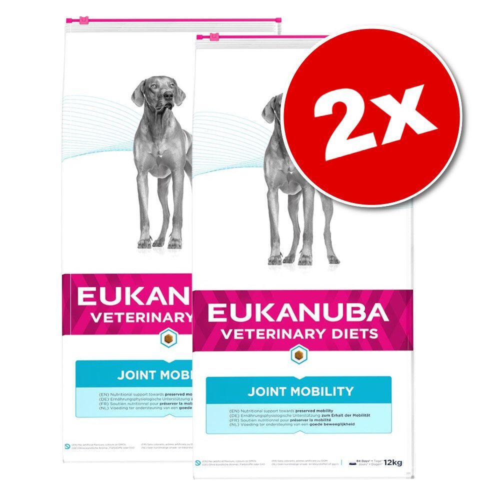 Eukanuba Veterinary Diet Lot Eukanuba Veterinary Diets 2 x 12 kg pour chien - Dermatosis FP (2...