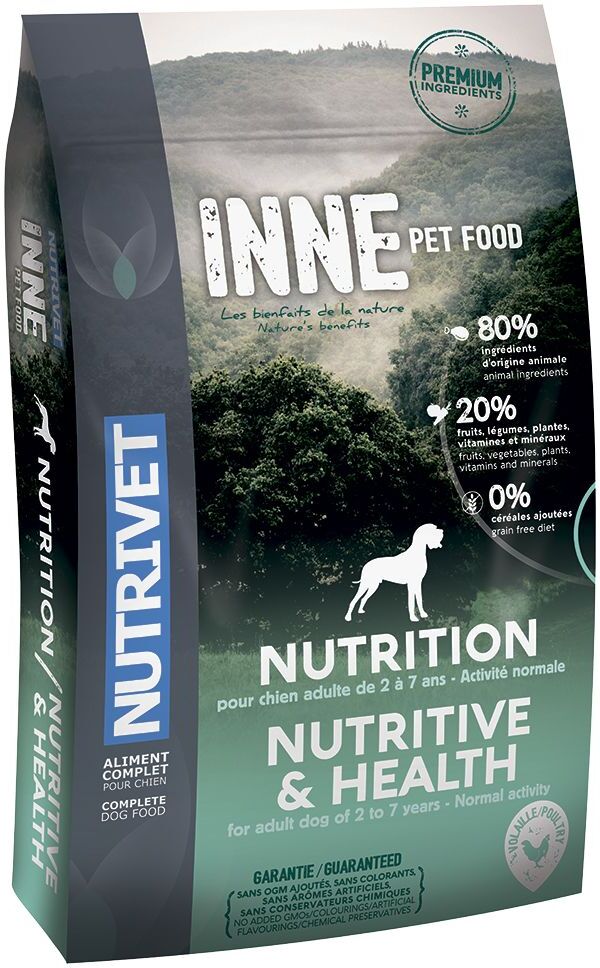 Nutrivet 12kg Inne Dog Nutritive Nutrivet - Croquettes pour Chien