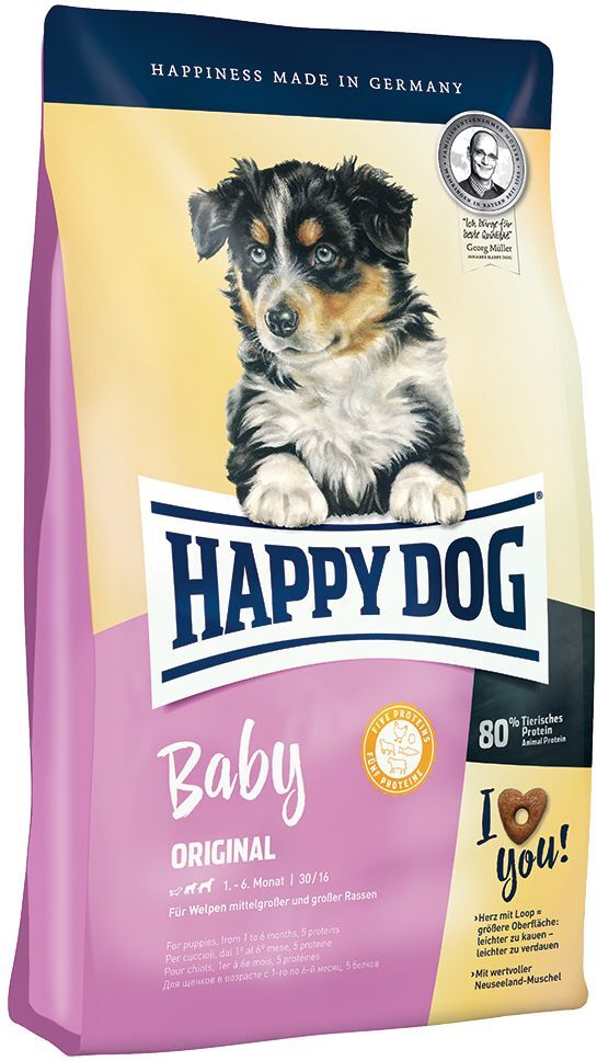 Happy Dog Supreme Young 2x10kg Baby Original Happy Dog Supreme Young - Croquettes pour chien