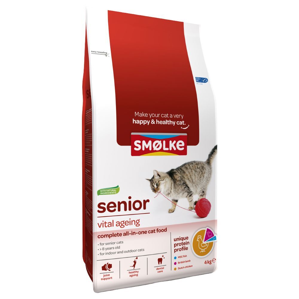 Smolke Smølke Senior pour chat - 4 kg