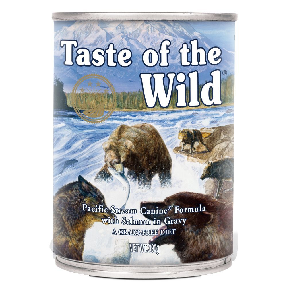 Taste of the Wild 390 g Pacific Stream Canine Taste of the Wild Pâtées pour chien