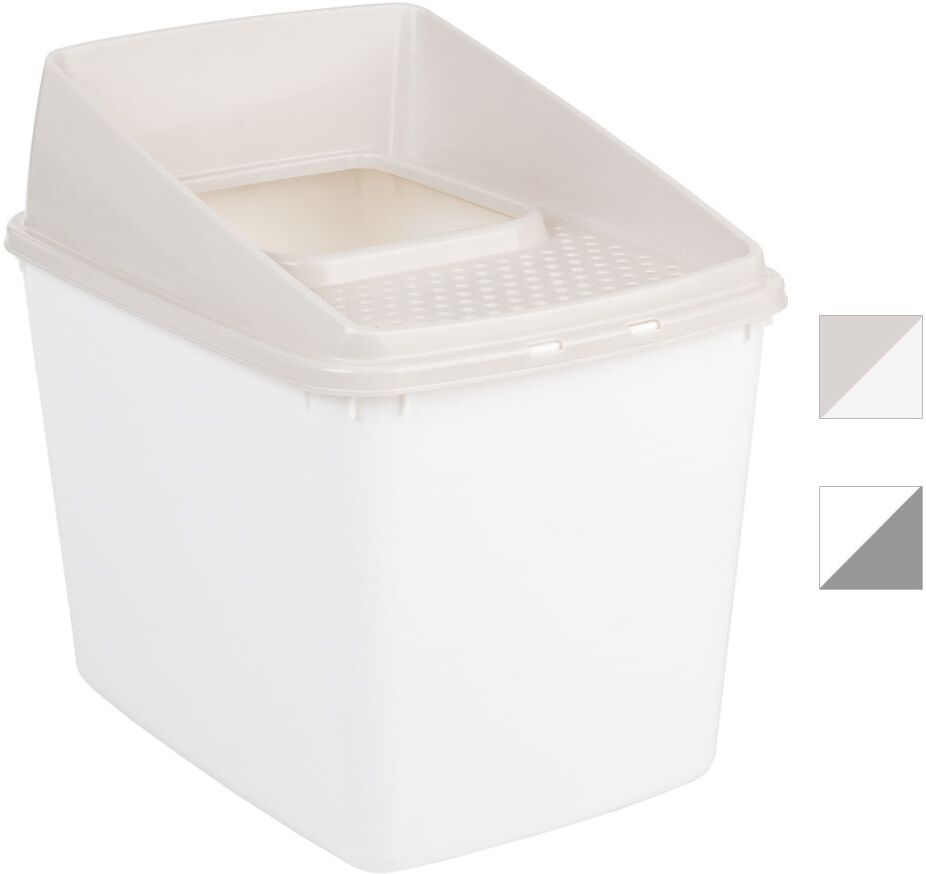 zooplus Exclusive Maison de toilette Big Box pour chat - gris