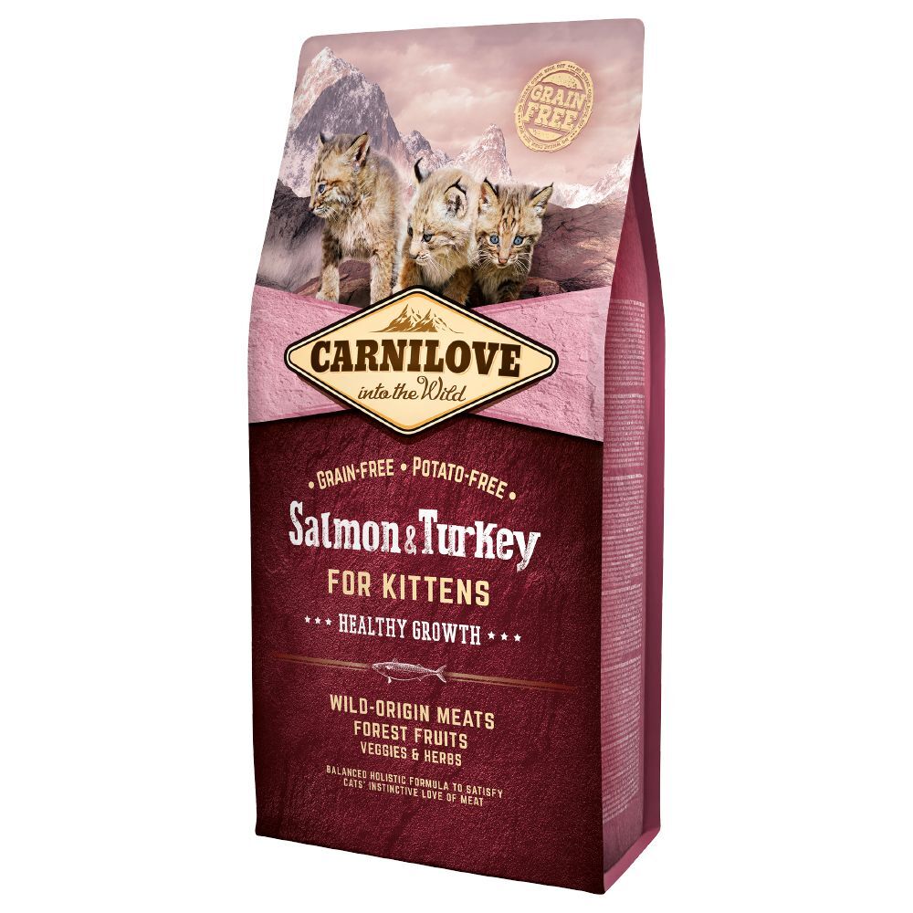 Carnilove Healthy Growth saumon, dinde pour chaton - 6 kg