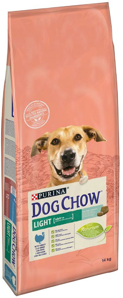 Dog Chow 14kg Adult Light, dinde Purina Dog Chow - Croquettes pour chien