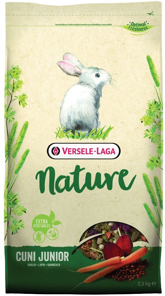 Versele Laga Versele-Laga Nature Cuni Junior pour lapin - 2 x 2,3 kg