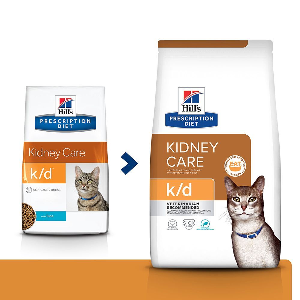 Hill's Prescription Diet k/d Kidney Care thon pour chat - 2 x 5 kg