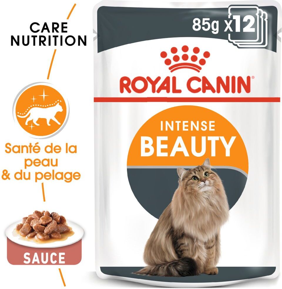 Royal Canin Intense Beauty en sauce pour chat - 24 x 85 g