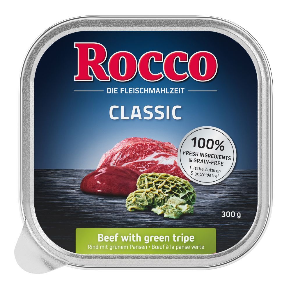 Rocco 9x300g Classic Menu Rocco - Pâtée pour chien