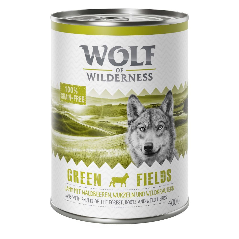 Wolf of Wilderness 6x300g lot III Wolf of Wilderness - Pâtée pour chien