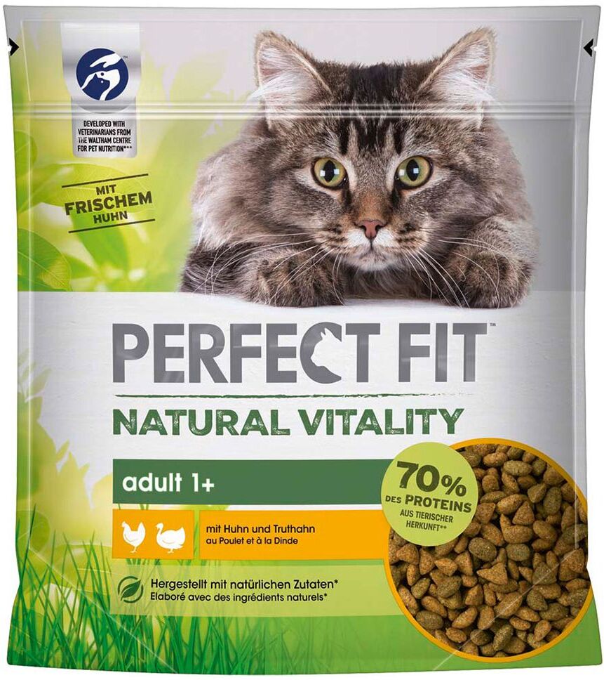 Perfect Fit Natural Vitality Adult 1+ poulet, dinde pour chat - 6 x...