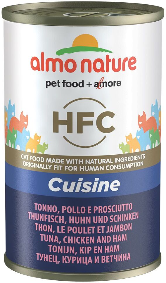 Almo Nature Classic 24x140g thon, crevettes Almo Nature Classic - Pâtée pour Chat