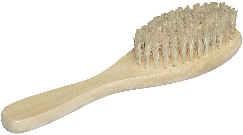 Kerbl Brosse en poils naturels pour chat - 17 cm