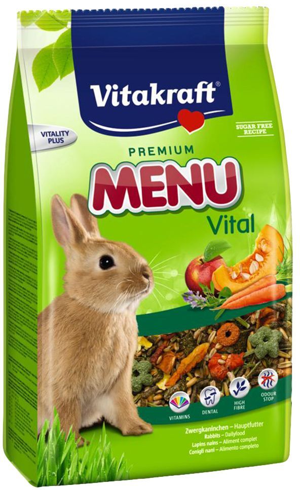 Vitakraft Menu Vital, lapin - lot % : 2 x 5 kg