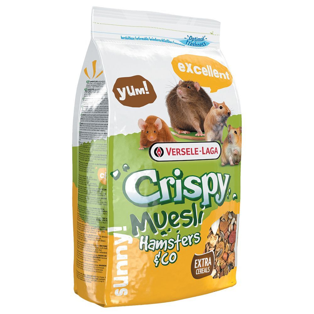 Versele Laga Versele-Laga Crispy Müsli, hamster - lot % : 2 x 2,75 kg