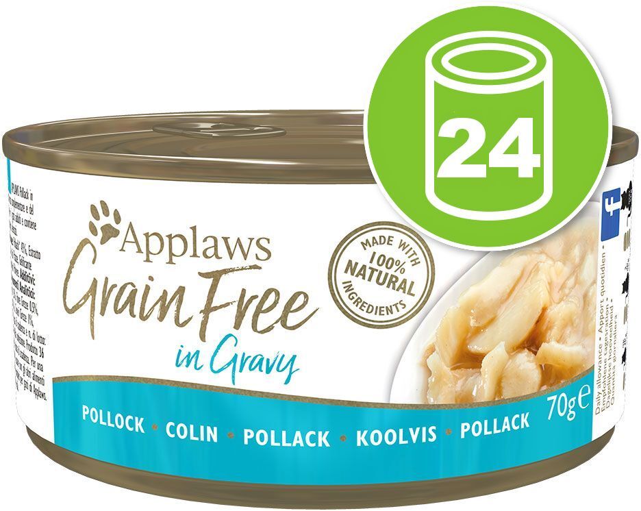 Applaws Grain Free en sauce 24 x 70 g pour chat - poulet, canard