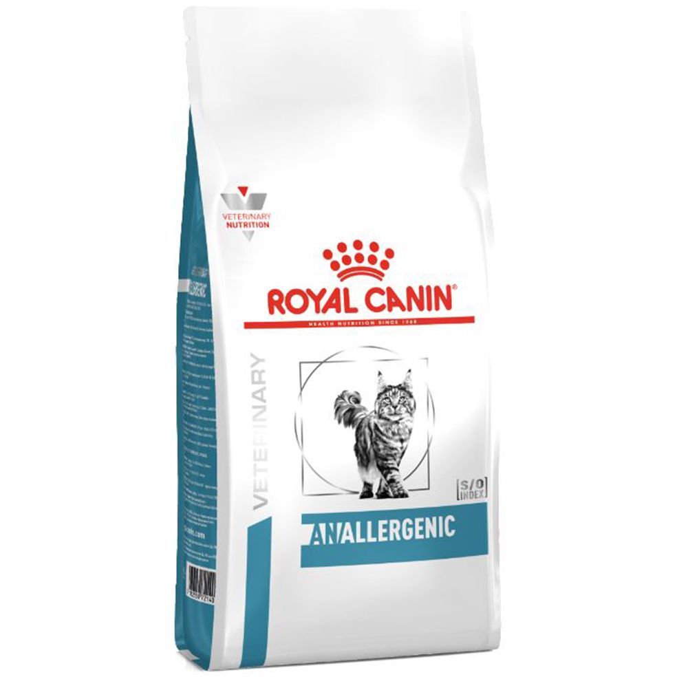 Royal Canin Veterinary Diet Royal Canin Veterinary Anallergenic pour chat - 2 x 4 kg