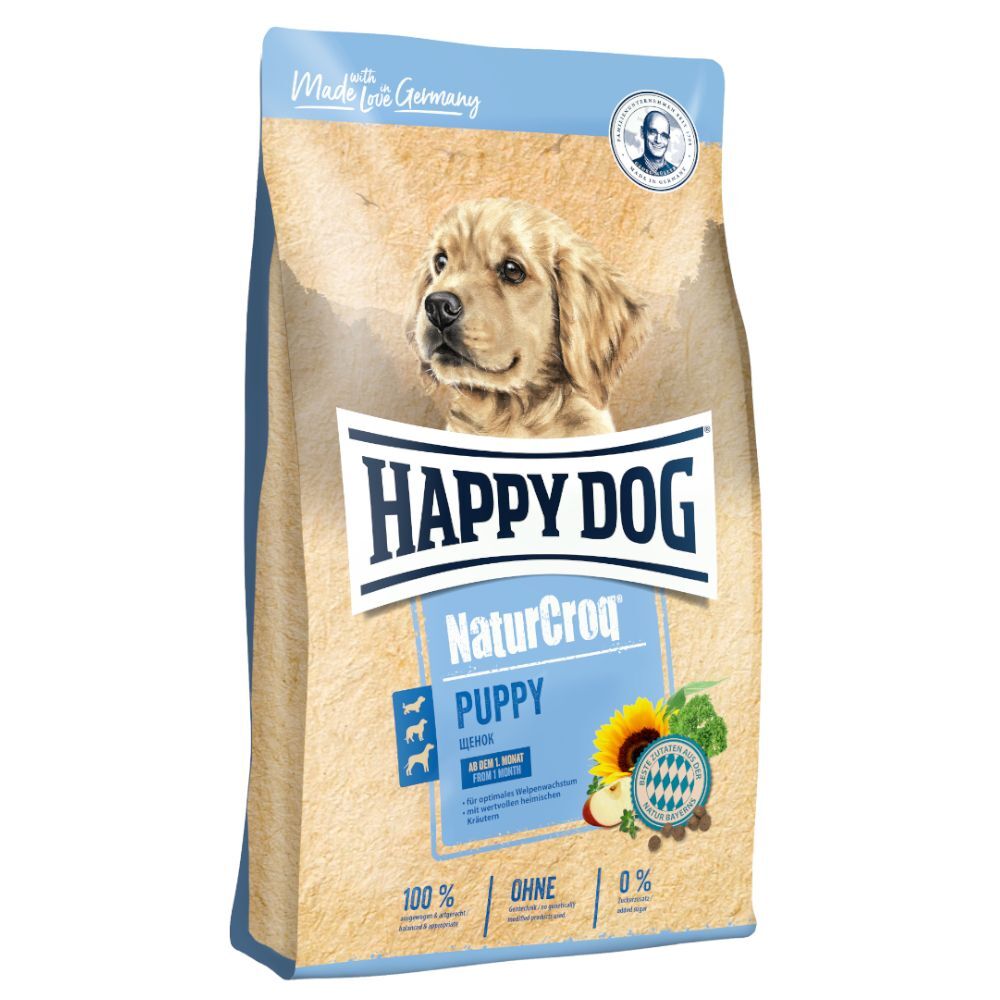 Happy Dog NaturCroq 15kg pour chiot Happy Dog NaturCroq - Croquettes pour Chien