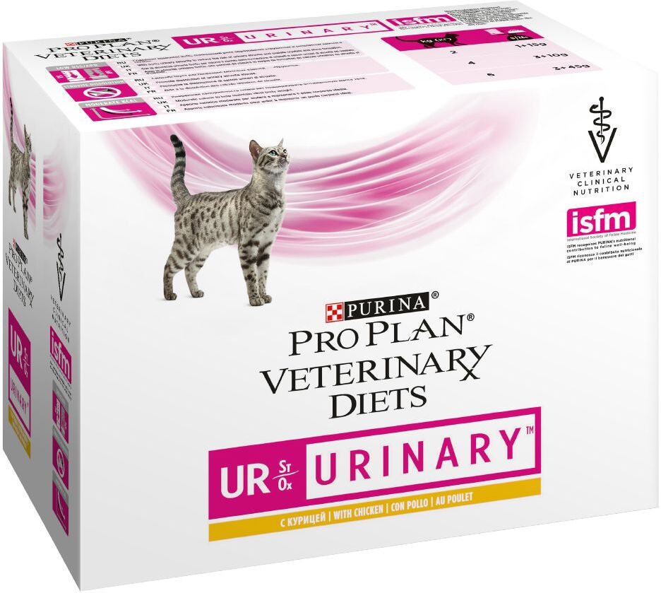 Purina Veterinary Diets PURINA PRO PLAN Veterinary Diets Feline UR ST/OX Urinary poulet pour...