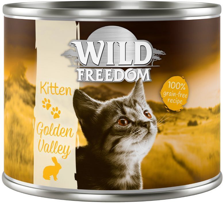 Wild Freedom Kitten pour chaton - Golden Valley lapin, poulet - 12 x...