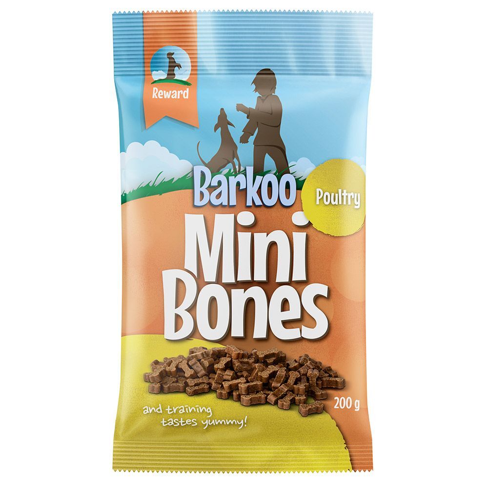Barkoo Lot Barkoo Mini Bones 4 x 200 g ou 8 x 200 g - agneau (4 x 200 g)