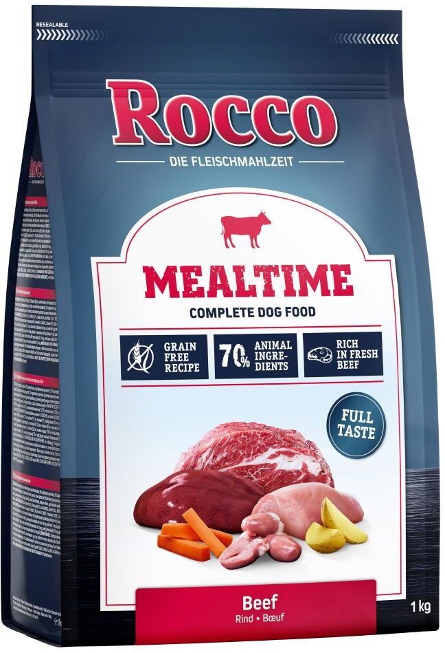 Rocco 2x12kg Rocco Mealtime bœuf - Croquettes pour chien