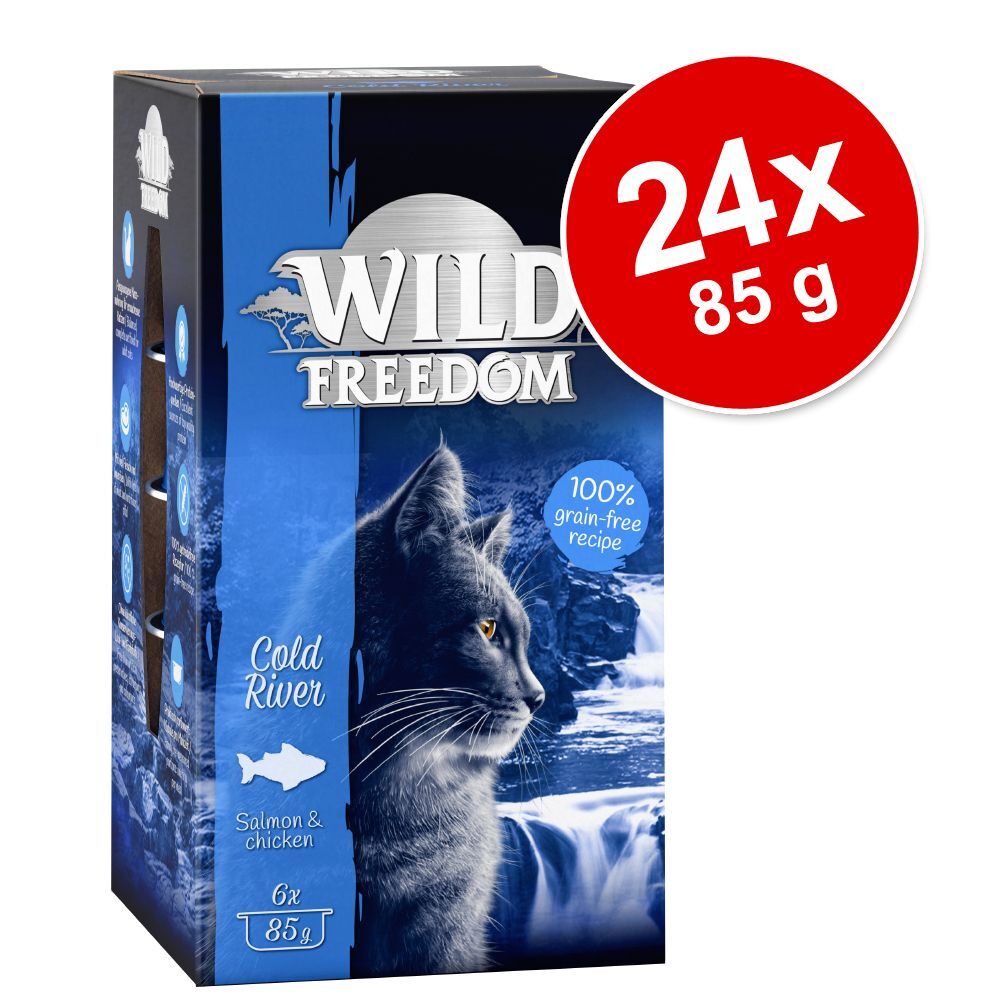 Wild Freedom Adult 24 x 85 g pour chat - lot mixte