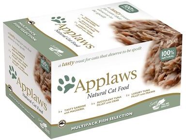 Applaws 8x60g Cat Pots - sélection au poulet Applaws - Pâtée pour Chat