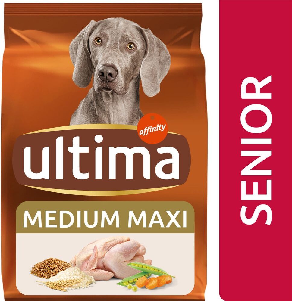 Affinity Ultima Ultima Medium / Maxi Senior poulet pour chien - 12 kg