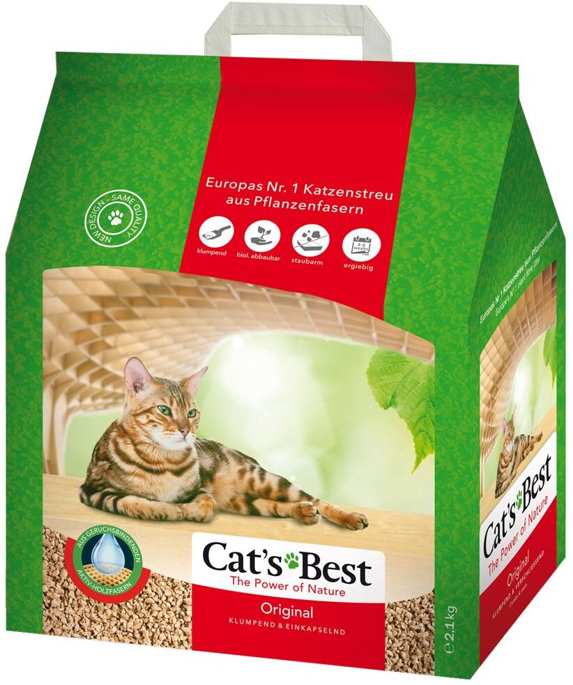 Cat's Best 5L Offre découverte : litière Cat's Best Original 5 L - Litières pour...