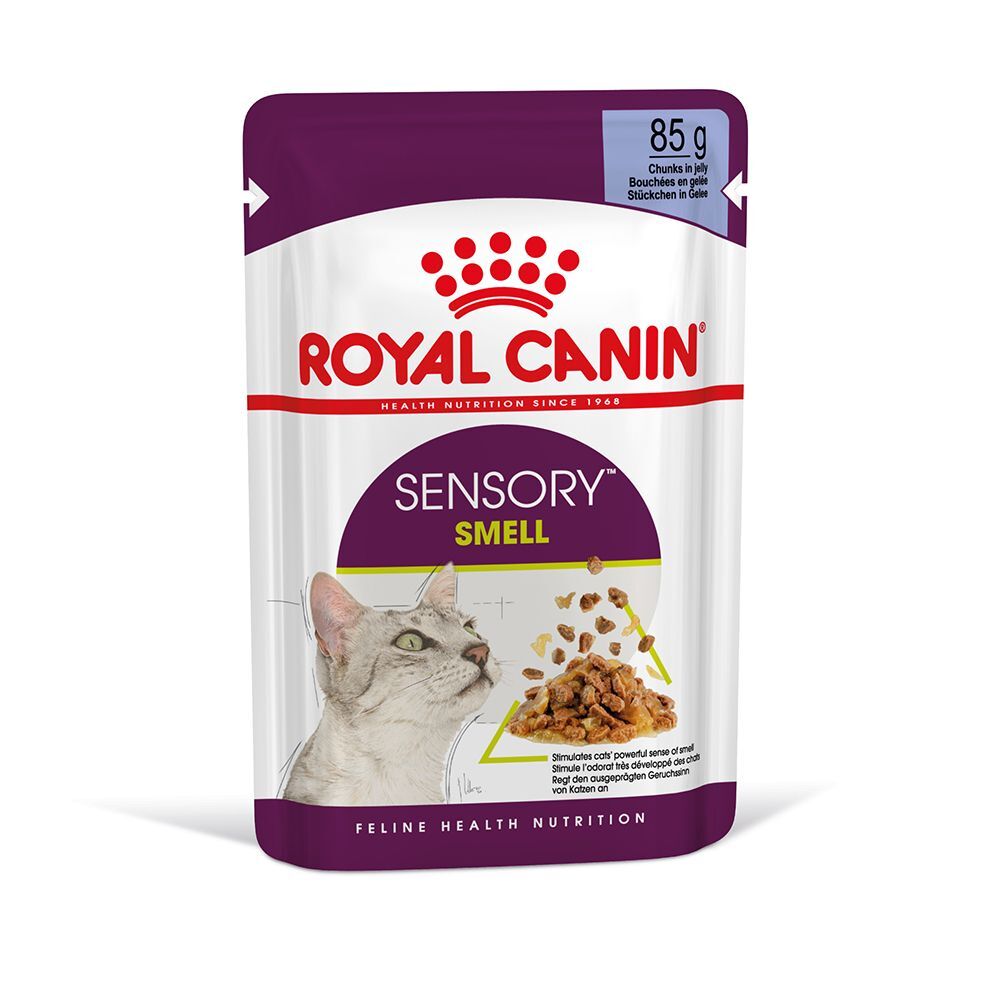 Royal Canin Sensory Smell en gelée - lot % : 48 x 85 g