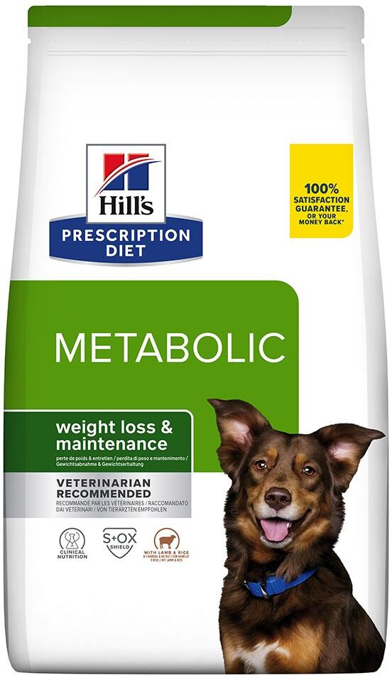 Hill's Prescription Diet Metabolic Weight Management agneau, riz - 12 kg