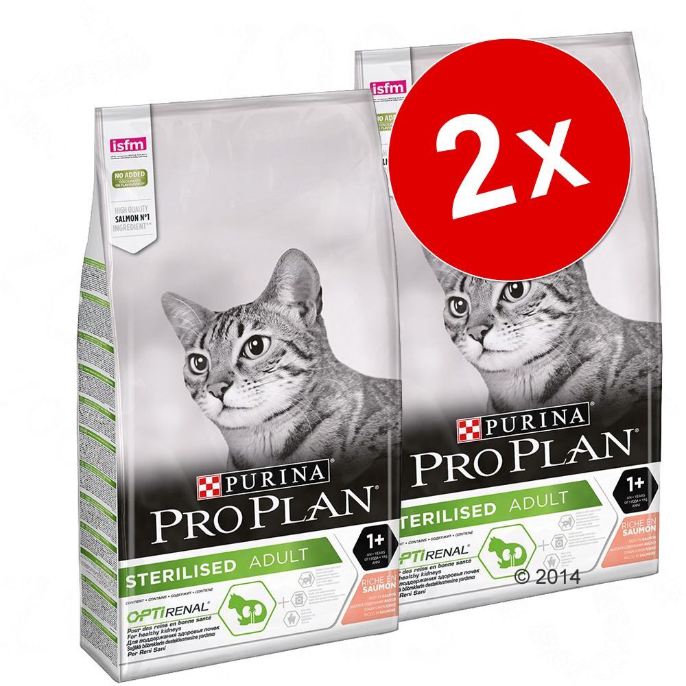 Pro Plan Lot de croquettes pour chat PURINA PRO PLAN 2 x 10 kg - Original...