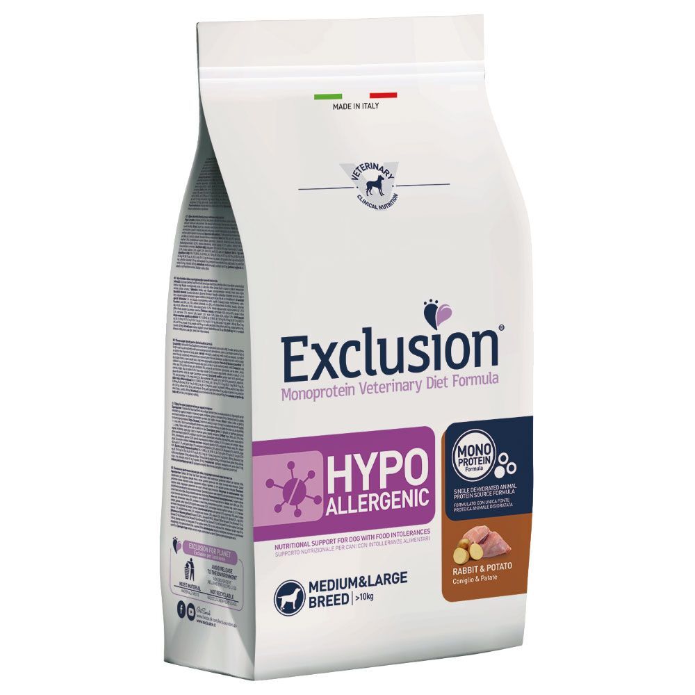 Exclusion Diet Exclusion lapin, pommes de terre pour chien - 12 kg