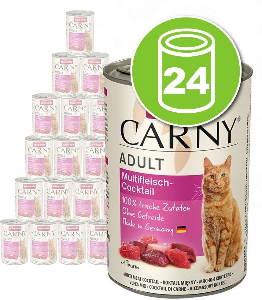 Animonda Carny Lot Animonda Carny Adult 12 x 400 g pour chat - dinde, agneau