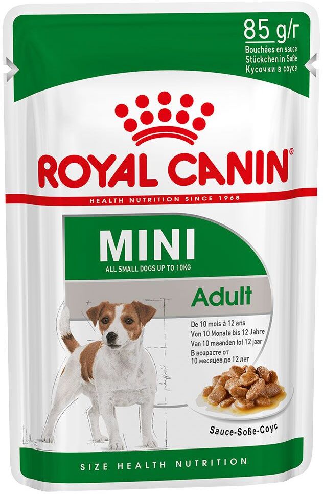 Royal Canin Size 12x85g Royal Canin Mini Adult - Pâtées pour Chien