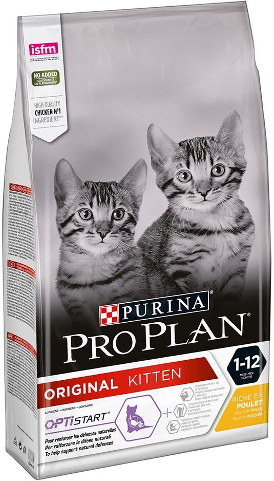 Pro Plan PURINA PRO PLAN Original Kitten riche en poulet pour chaton - 10 kg