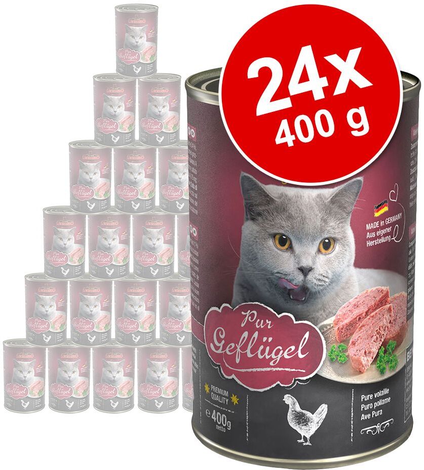 Leonardo Lot Leonardo All Meat 24 x 400 g pour chat - Kitten