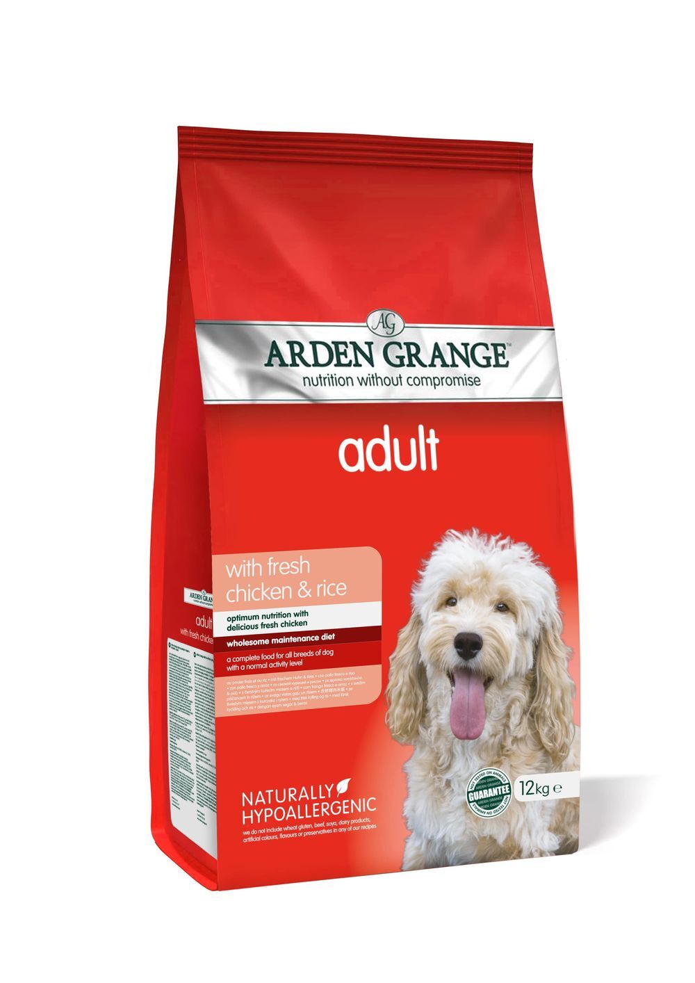 Arden Grange Adult poulet, riz pour chien - 12 kg