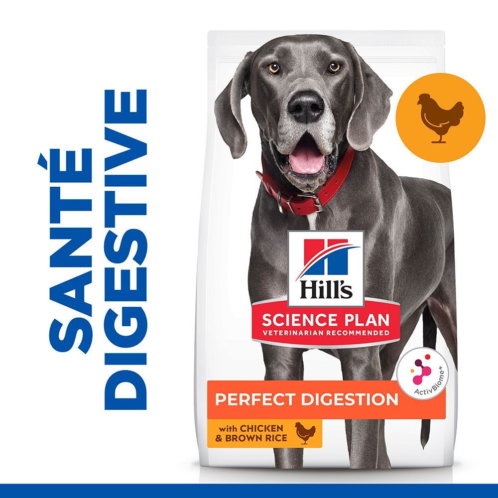Hill's Science Plan Adult Perfect Digestion Large pour chien - 14 kg