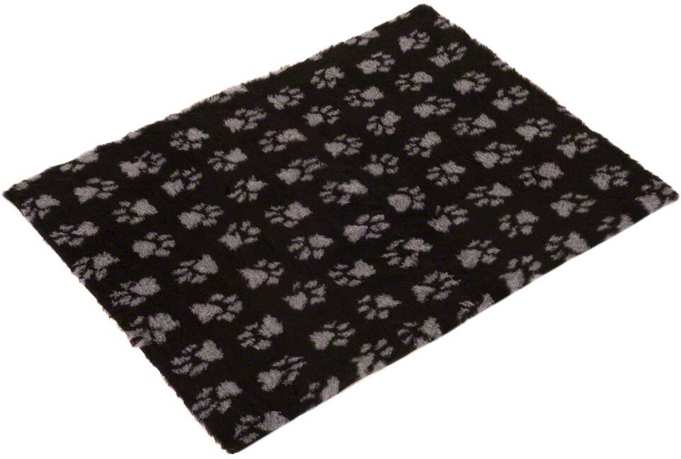 Vetbed Tapis Vetbed® Isobed SL noir à pattes grises pour chat - L 100 x l 75 cm