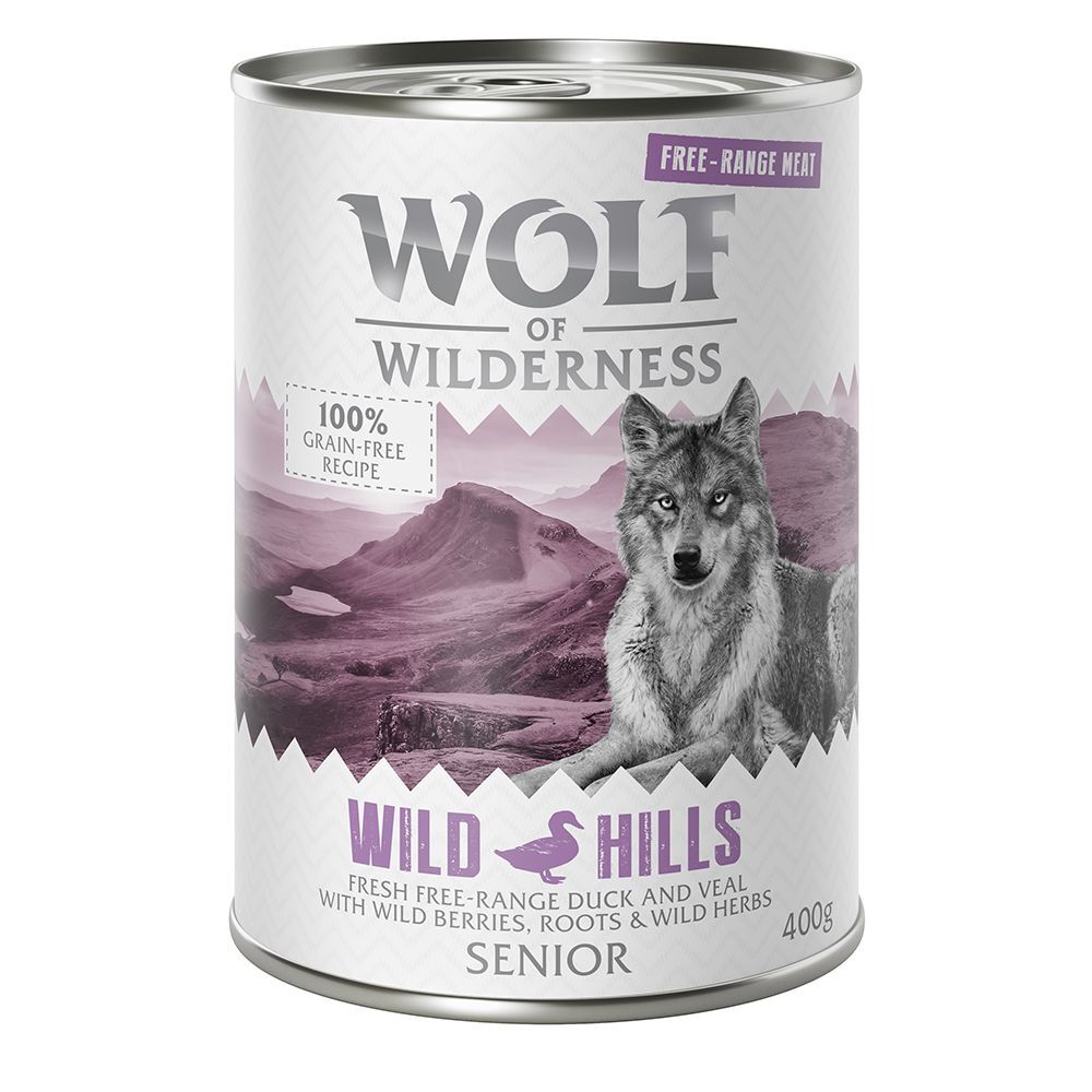 Wolf of Wilderness Senior Free Range 6 x 400 g - Senior Free Range...