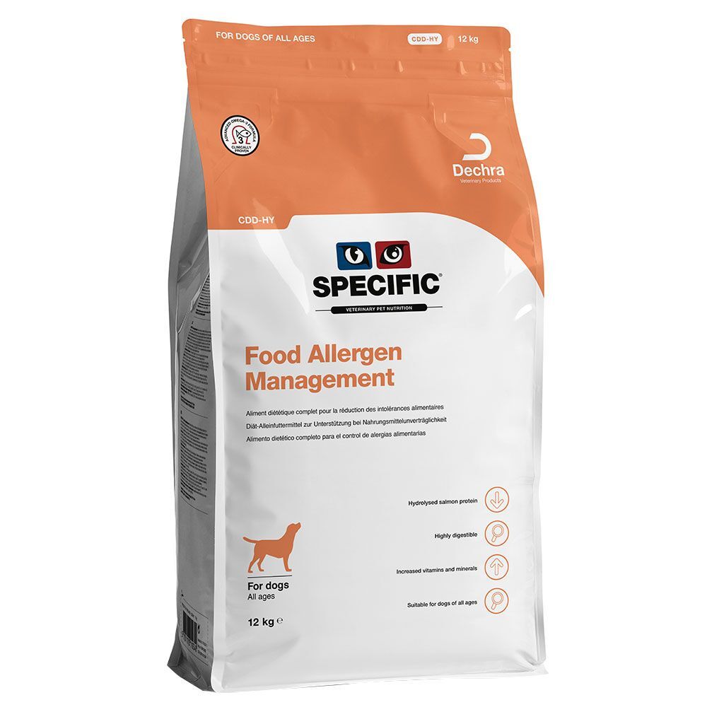 Specific Dog CDD - HY Food Allergen Management pour chien - 12 kg
