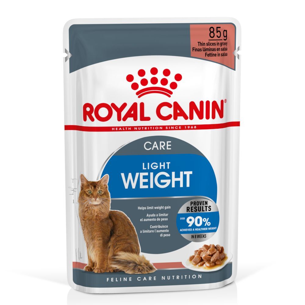 Royal Canin Care Nutrition 96x85g Light Weight Care en sauce maxi Royal Canin - Pâtée pour chat