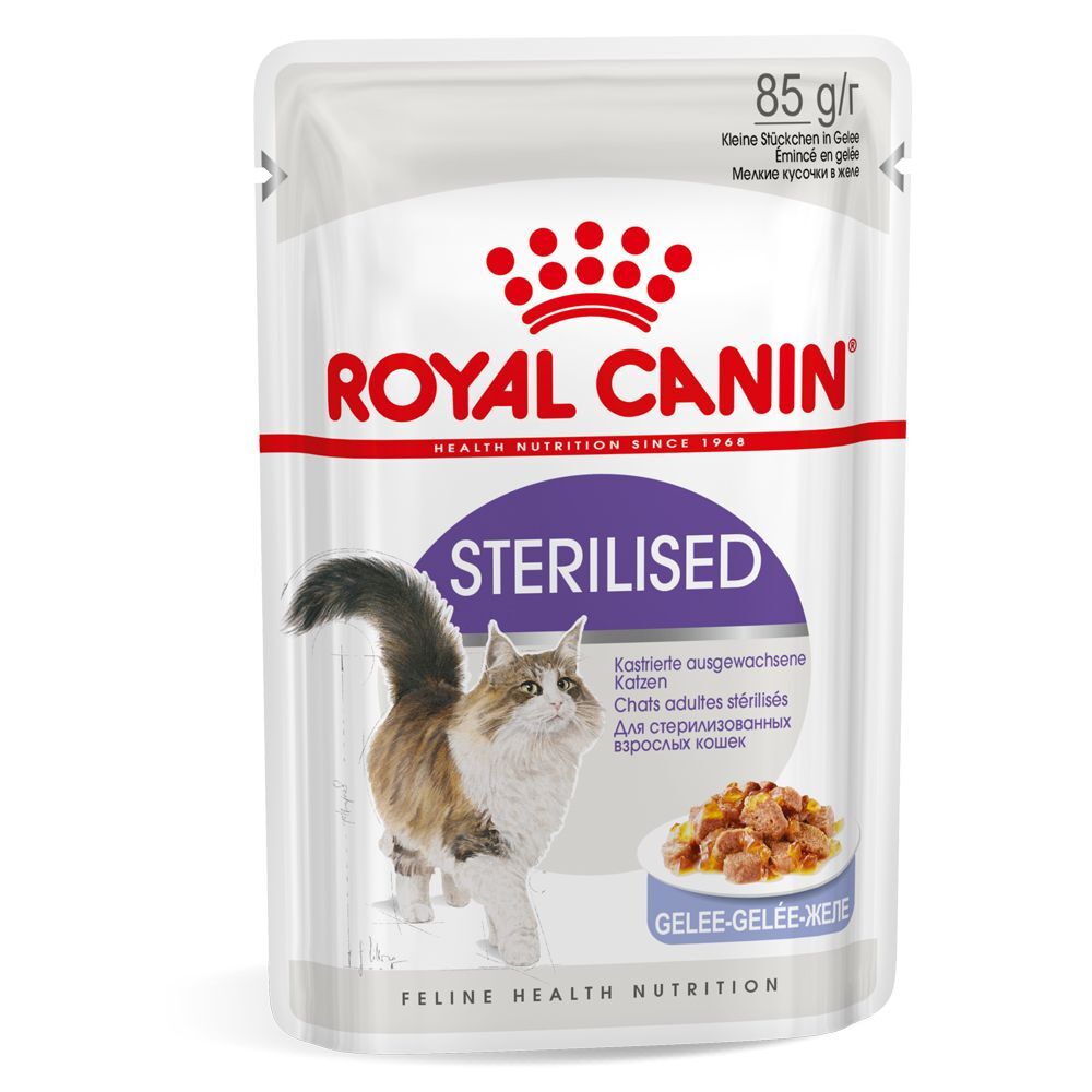Royal Canin Sterilised en gelée - 12 x 85 g