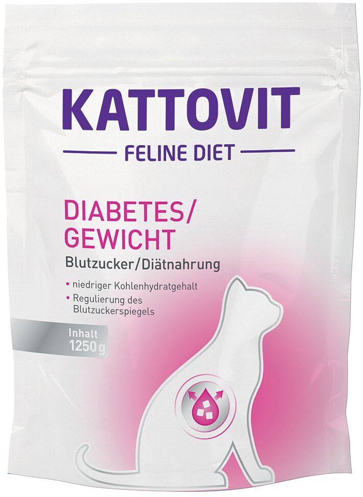 Kattovit 1,25kg Diabetes Kattovit - Croquettes pour Chat