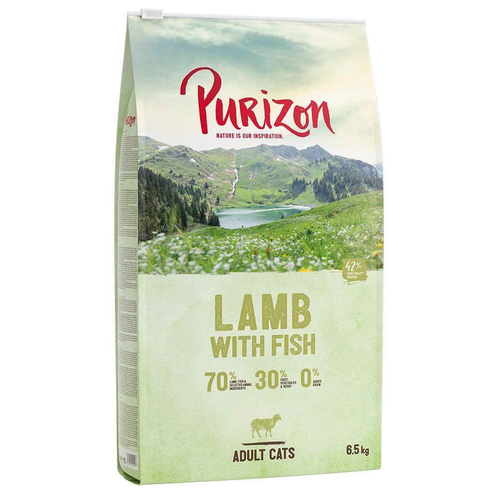 Purizon 400 g Adult, agneau & poisson, Purizon - Croquettes pour chat