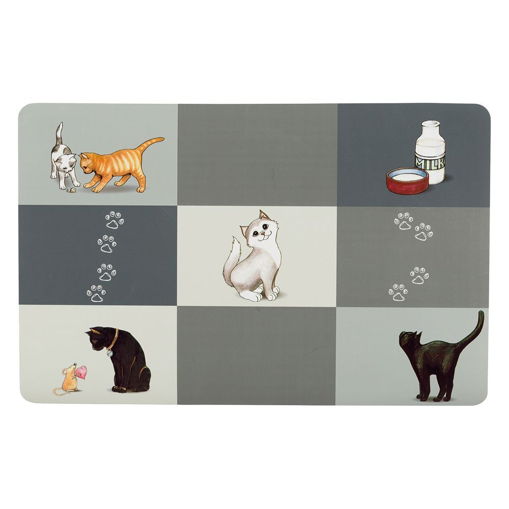 Trixie Set de table Trixie Patchwork Cat - L 44 × l 28 cm