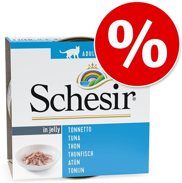 Schesir Boîtes Schesir en gelée pour chat 20 x 85 g + 4 boîtes offertes ! -...