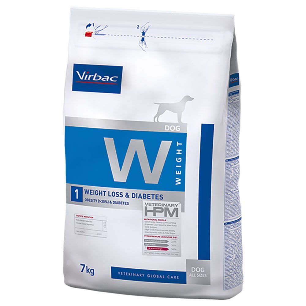 Virbac 2x12kg Weight Loss & Diabetes Virbac Veterinary HPM Dog